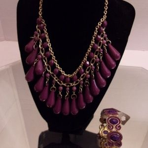 NWT TAMINA NECKLACE EARRINGS & BRACELET
